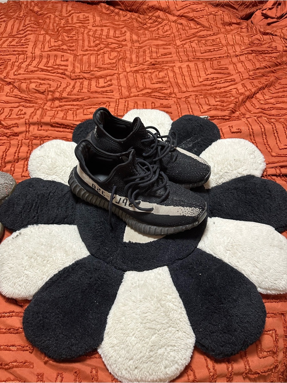 Yeezy Boost Style Black and Gray Men's Sneakers